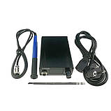 KSGER V3.1S OLED Паяльна станція російською мовою на жалах Hakko T12 тонка передня панель, фото 3