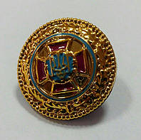 Кріплення на аксельбант хрест малиновий