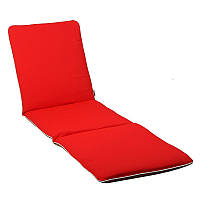 Матрац для лежака Trio тексилк 188x57x5 см Червоний
