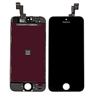 Дисплей для iPhone 5S, iPhone SE, модуль в сборе (экран и сенсор), с рамкой, черный, оригинал (100%)