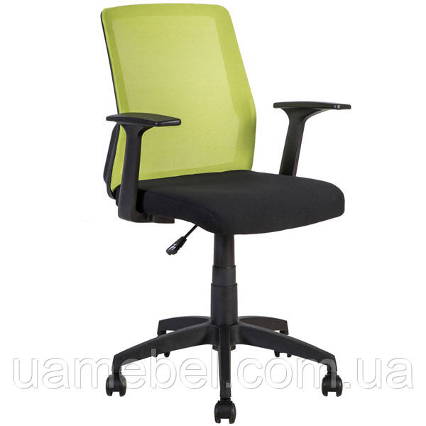 Крісло офісне Alpha black-green, 21142