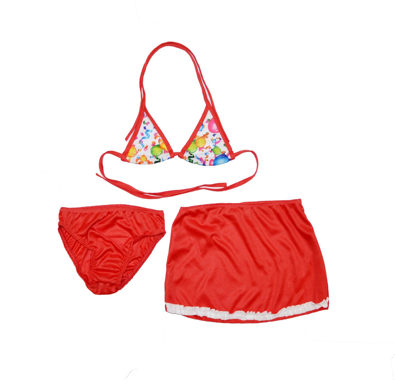 Купальник дитячий трійка для дівчаток