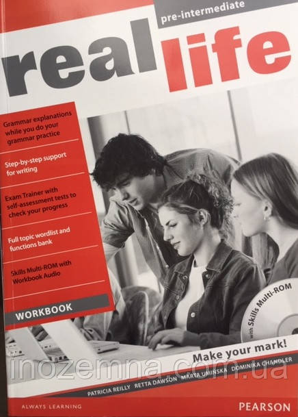 Real Life Pre-Intermediate Workbook with Skills Multi-ROM and Audio