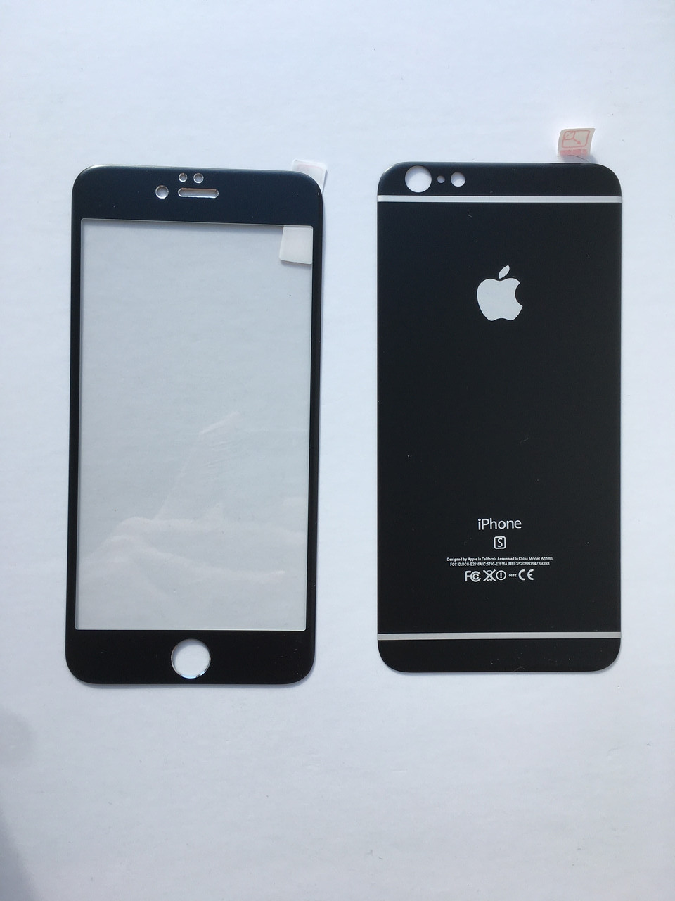 Захисне скло 3D Full Screen iPhone 6 Plus/6s Plus - чорний (Комплект back+front)