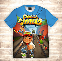 Футболка 3D Игра Subway Surfers