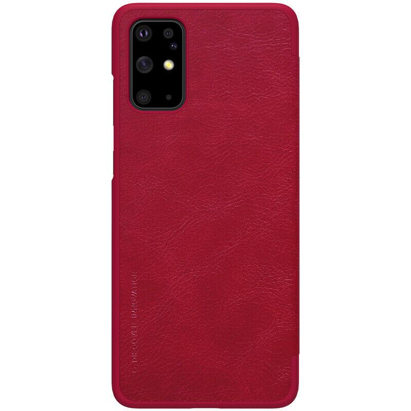 Nillkin Samsung Galaxy S20+ Qin Red leather case Шкіряний Чохол Книжка, фото 1
