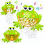 Музичний жаба Іграшка для купання у ванній, фото 3