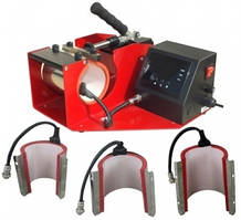 Термопрес для кухлів LMP-10C горизонтальний (4 елементи)