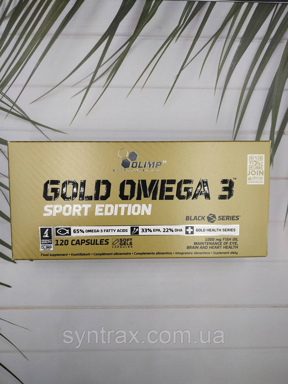 Дата до 12/22 Gold Omega 3 Sport Edition Olimp Labs 120 caps. омега 3 риб'ячий жир