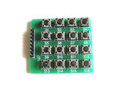 Кнопкова клавіатура , 4х4 матриця , для Arduino