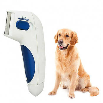 Електричний гребінець для тварин Flea Doctor з функцією знищення бліх