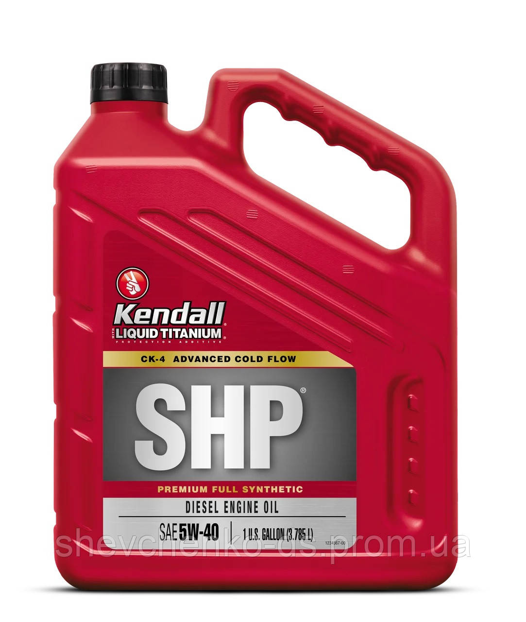 Моторное Масло Kendall SHP Diesel Full Synthetic SAE 5W-40 (3,785л ...