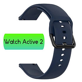 Ремінець для Galaxy Watch Active 2 (AC) Dark Blue