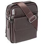 Сумка чоловіча Effeng на плече коричнева 54371, фото 2