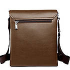 Сумка чоловіча Effeng наплічна коричнева 54175, фото 4