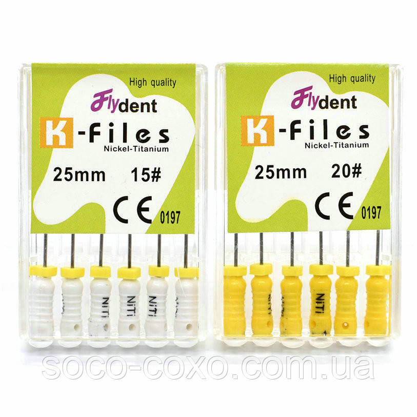 FlyDent K-файли 21 mm #20