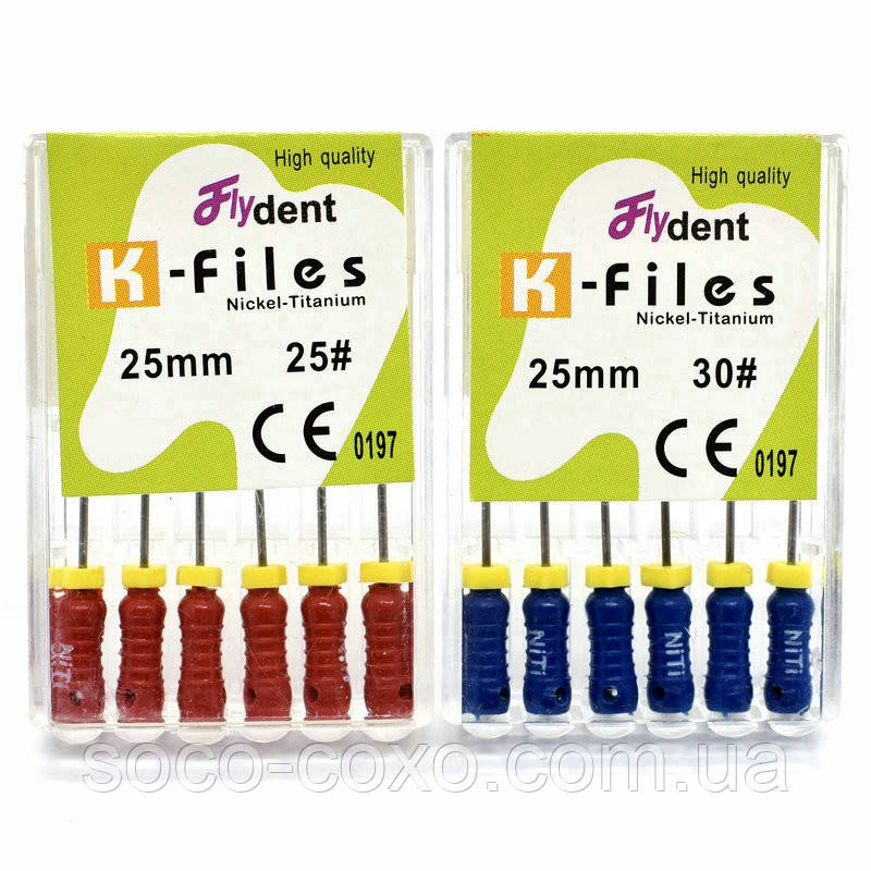 FlyDent K-файли 21 mm #25