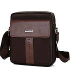 Сумка чоловіча Effeng для документів коричнева 54277, фото 2