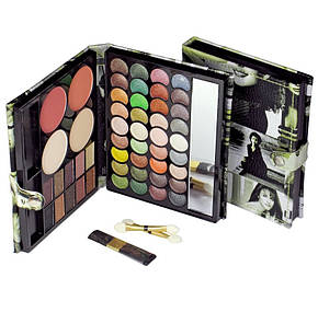 Тіні для повік maXmaR makeup set 50 Colors (46 відтінків тіней + 2 рум'ян +2 пудри), фото 2