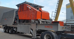 Мобільні щокові дробильні установки Saes UC110
