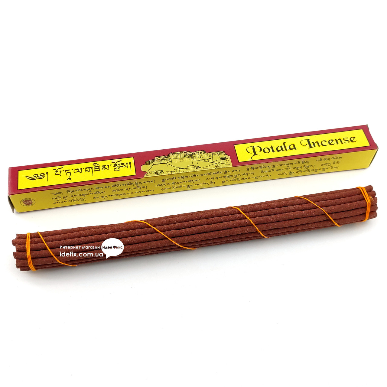 Пахощі Potala incense YAK PimCo 27см 22шт/уп. Аромапалички Потала (9002)