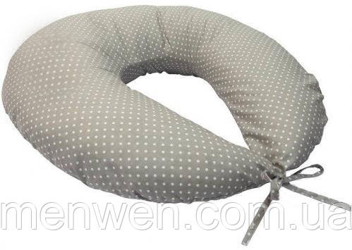 Подушка для годування С-подібна із зав'язками, фото 1