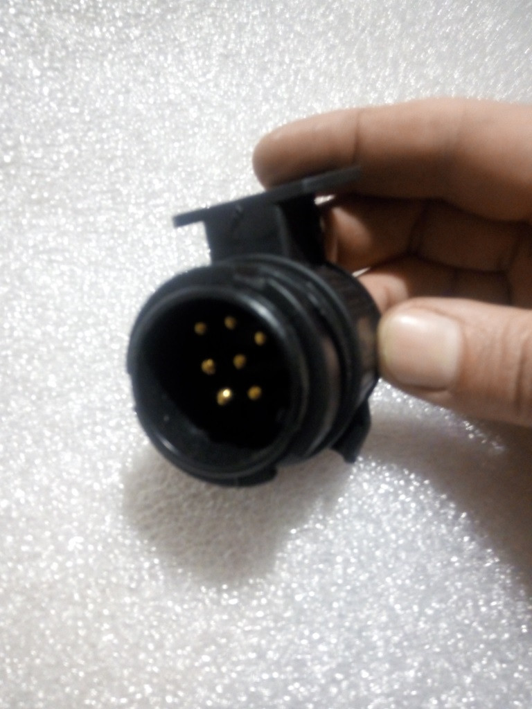 Перехідник з 13 пін на 7 пін для розетки фаркопа Balaton Угорщина, фото 1