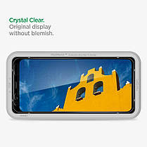 Защитное стекло Spigen для Google Pixel 4 (2019) Glas.tR AlignMaster, Black, фото 5