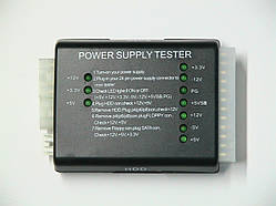  Тестер блока живлення 20/24 Pin PSU ATX SATA HDD