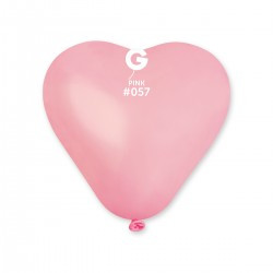 Серце 6" (15 см) пастель 57 рожевий (CR6) під повітря