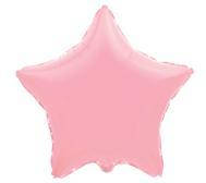 18" звезда б/м пастель розовый 301500 RS фольга