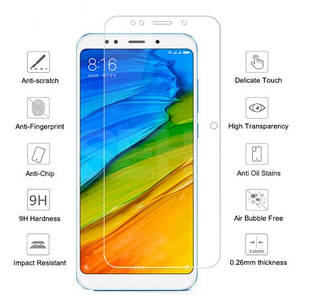 Захисне скло Xiaomi Redmi 5 Plus прозоре (Ксіомі Редмі 5 Плюс)