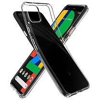 Чохол Spigen для Google Pixel 4 XL Liquid Crystal, Crystal Clear, фото 5