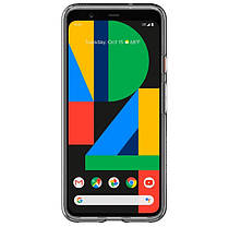 Чохол Spigen для Google Pixel 4 XL Liquid Crystal, Crystal Clear, фото 6