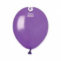 Воздушные шарики 5" (13 см) металлик 34 фиолетовый (AM50)