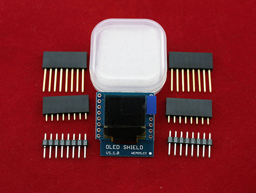 0.66 OLED дисплей 64X48, I2C Wemos D1, D1 mini