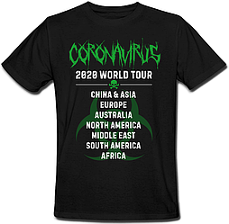 Футболка 2020 World Tour (чорна) XXL