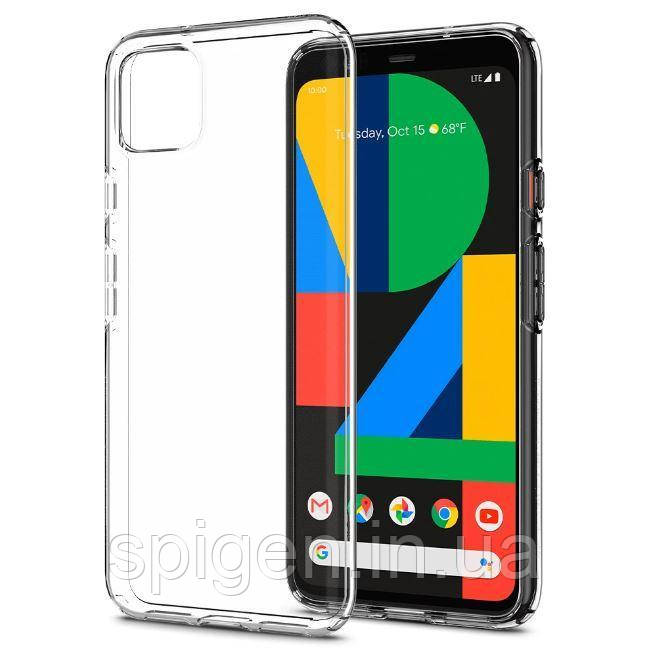 Чохол Spigen для Google Pixel 4 Liquid Crystal, Crystal Clear
