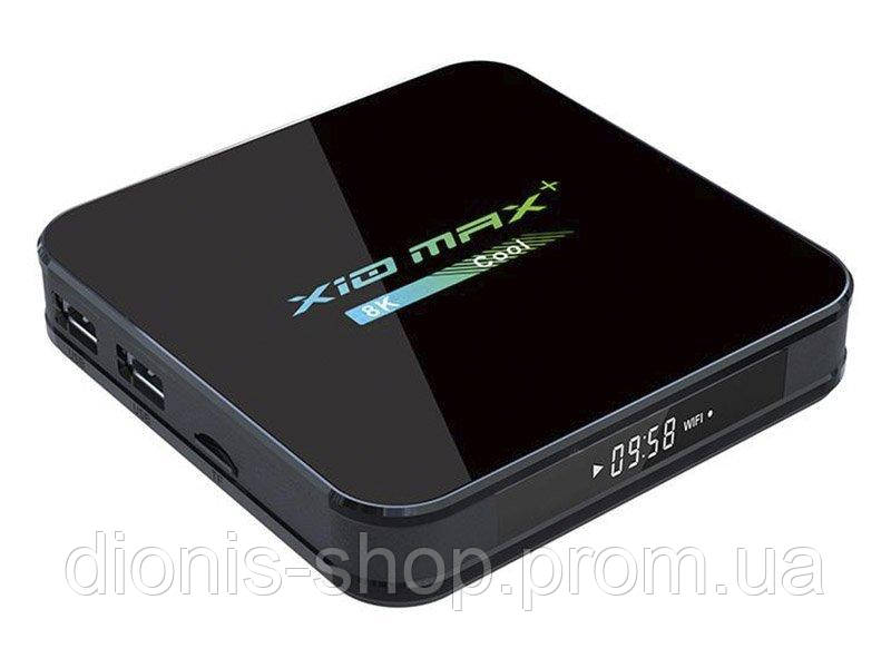 X10 MAX + (PLUS) 4/64 GB Smart TV Box 4K/8K Ultra HD Amlogic S905X3 Quad Core, Android 9.0 Медиаплеер Wi-Fi - фото 4 - id-p1143141294