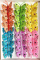 Метелики з пір'я 5 см