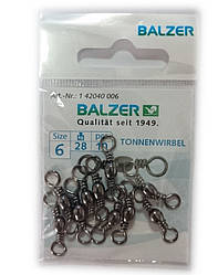 Вертлюжок Balzer Barrel Swivel №6 28кг