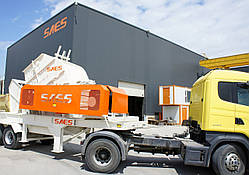 Мобільні вторинні дробильні установки Saes UD 1800