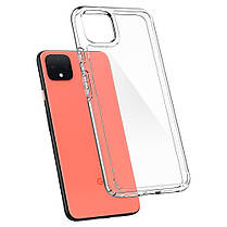 Чохол Spigen для Google Pixel 4XL Hybrid Ultra, Crystal Clear, фото 2