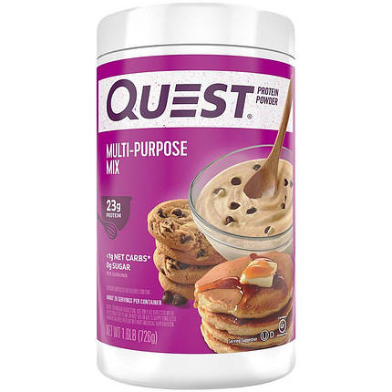 Протеїн Quest Multi-Purpose Mix Protein Powder 26 порц. (без смаку), фото 1