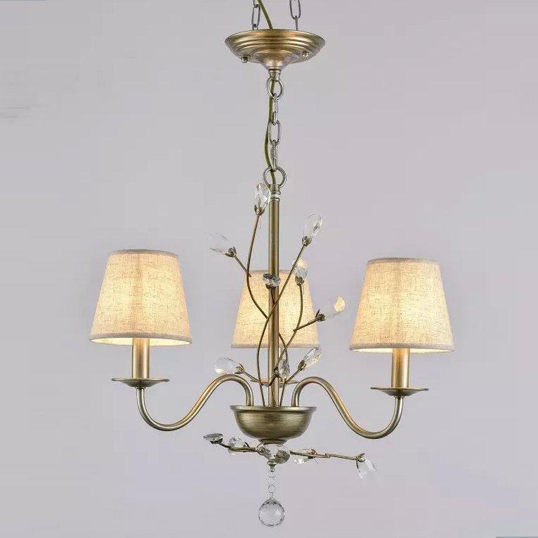 Люстра класична з тканинними SLAVIA ZD040/3