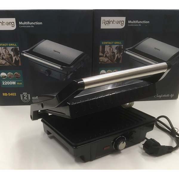 Контактний гриль Rainberg RB-5402 2200 Вт ( сэндвичница, бутербродниця)