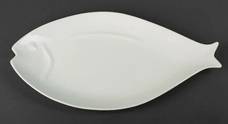 Блюдо Helios для риби порцелянове 410х220 мм (HR1442)