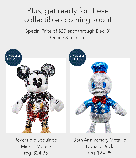 М'яка іграшка Mickey Mouse колекційний, фото 3