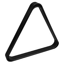 Трикутник для російського більярда УСИЛЬНИЙ пластик чорний ø60, 3 мм