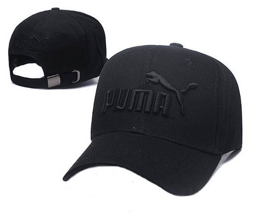 Кепка Бейсболка Puma (Пума) чорна, фото 1